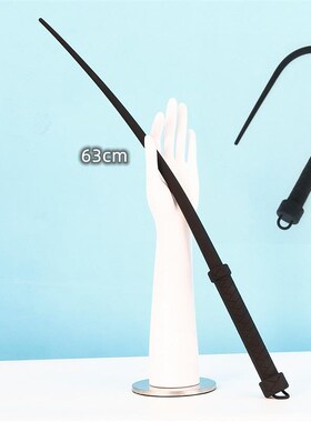 63cm Bondage Boutique Slim Silicone Riding Crop Horse Whip S