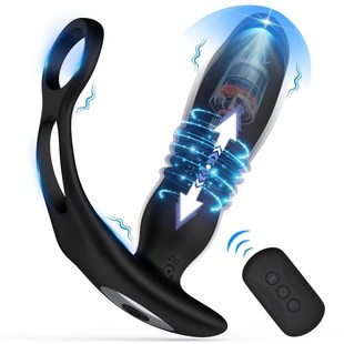 Cock Massag Vibrating Hannibal Dual Prostate Thrusting Rings