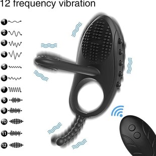 Vibrator Clitoris Stimulator Men Toys Ring Sex Couple Penis