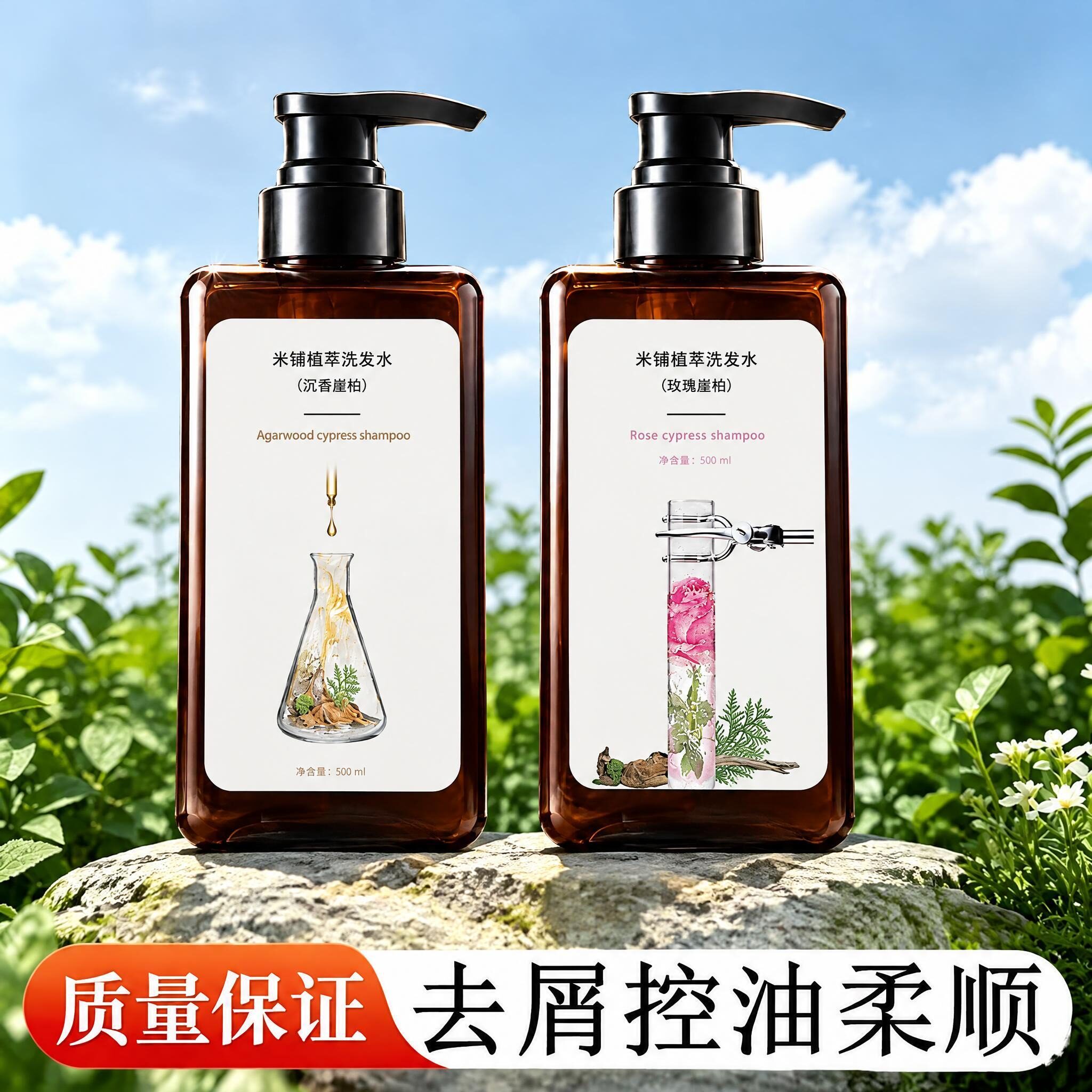 米铺沉香玫瑰洗护组合套装