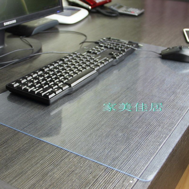 办公桌垫 软玻璃学校桌垫隔热垫水晶板写字板透明书写垫板餐垫