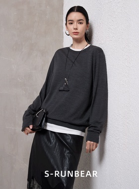 S-RUNBEAR圆领长袖毛衣