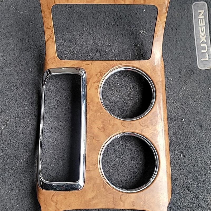 昂科雷挂挡机构面板茶杯v架面板桃木面板,原厂拆车件,实物拍