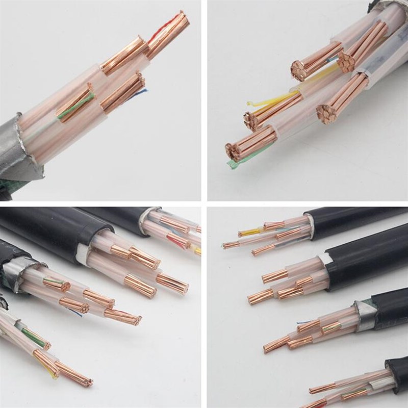 YJV动力电力电缆2 3  5芯三相四线10平方1架空阻燃耐火铜芯