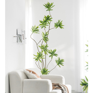 百合竹仿真绿植大型室内仿生绿植假盆栽仿真植物盆景客厅落地摆件