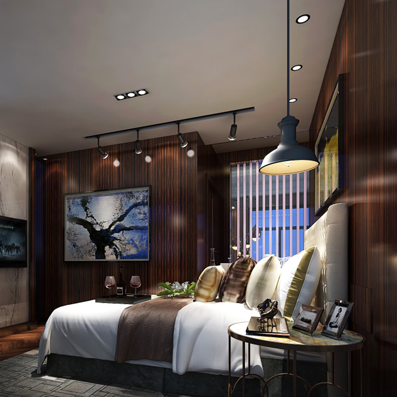 木饰亮光免漆黑檀高光科定板KD板背景墙护墙板科技木皮涂装板