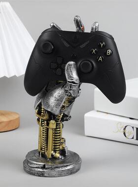 欧美创意赛博朋克机械手 Xbox switch机架树脂工艺品摆件手柄支架