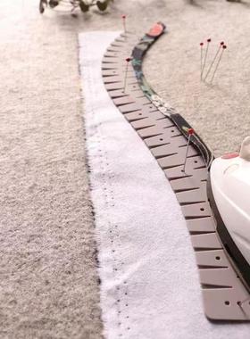 跨境独立站新款 Silicone Hemmer 布料卷边器 创意缝纫工具