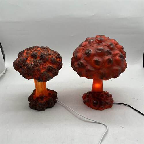 跨境新款Mushroom Cloud Table Lamp原子弹爆炸蘑菇云台灯摆件
