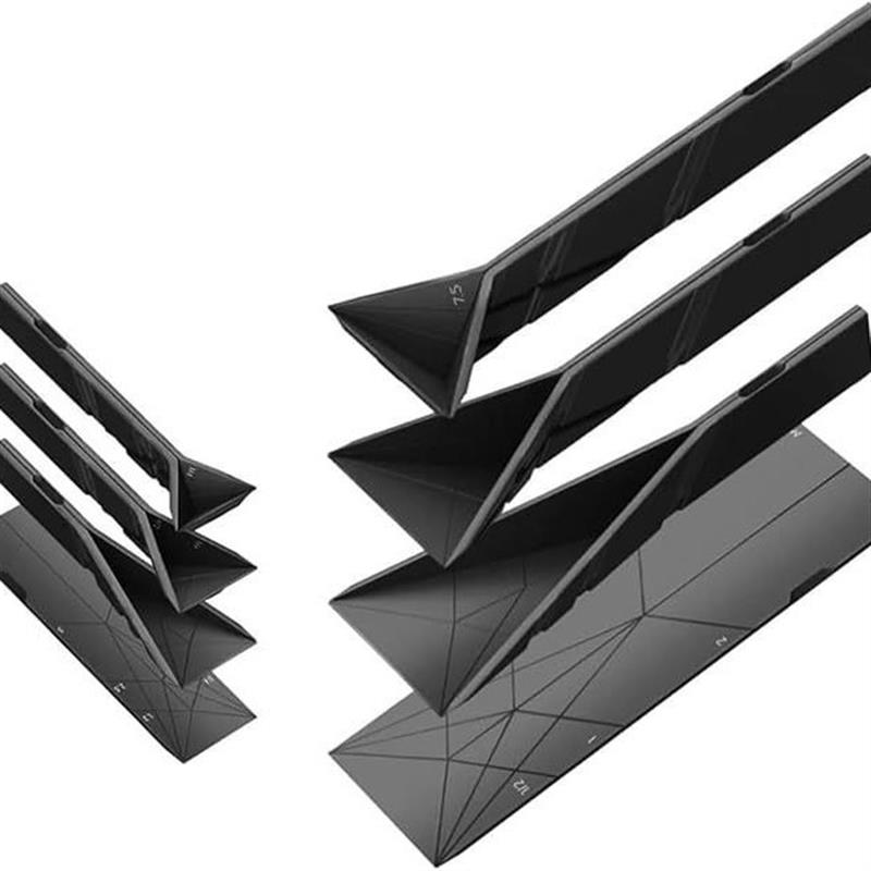 跨境Flat 3-in-1 measuring spoon 厨房折叠扁平的三合一量匙工具