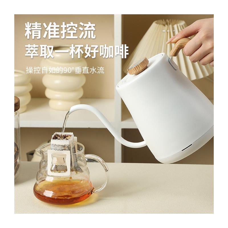 电热手冲壶110V美规办公室泡茶专用热水壶酒店电热水壶电咖啡壶