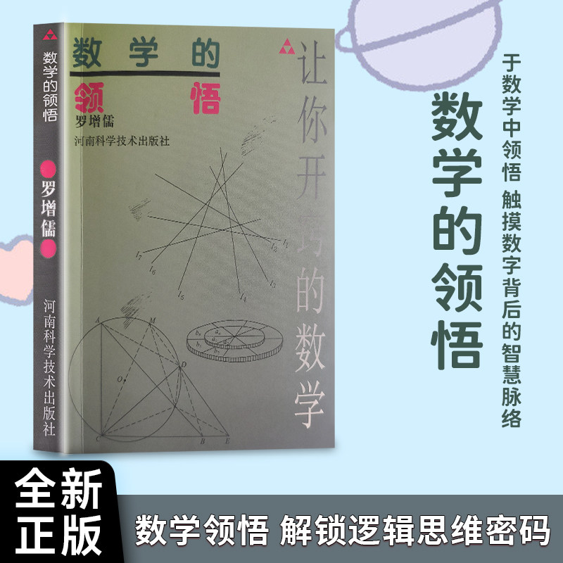 数学的领悟 让你开窍的数学 罗增儒著 数学的深层领悟如何打开你的思路 全新正版