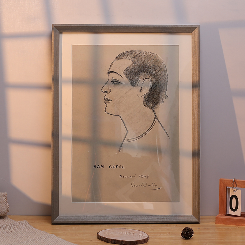 实木画框装裱A3A4纸油画4k8k八开24寸16木质框架大相框挂墙