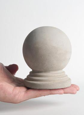 石来运转石敢当镇宅小摆件工位情绪稳定车内装饰摆件造景水晶球