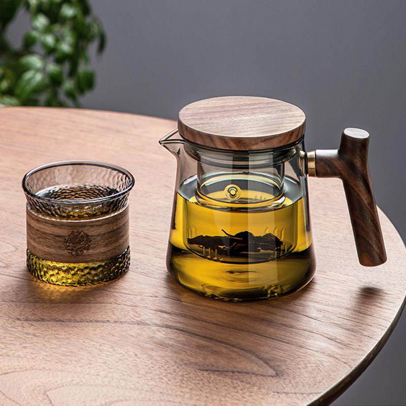 泡茶壶茶水分离玻璃耐高温单壶带过滤茶壶家用办公室茶具茶杯套装,餐饮具,茶壶,淘宝优惠券,粉丝福利购,淘宝优惠卷