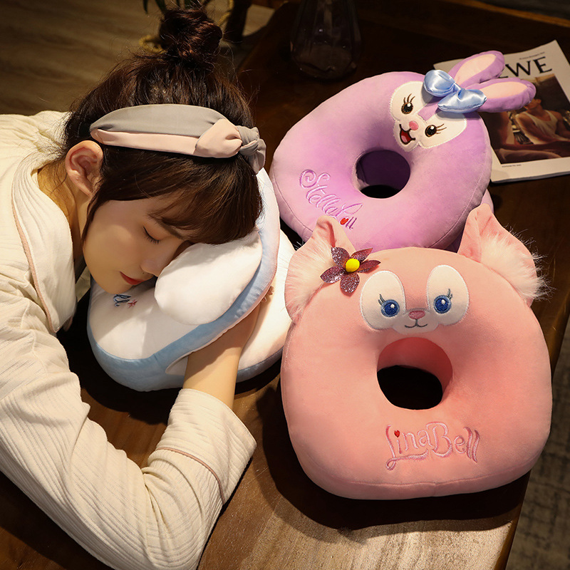 玉桂狗午睡c枕趴睡枕小学生教室桌子午休神器趴枕儿童抱枕睡觉枕
