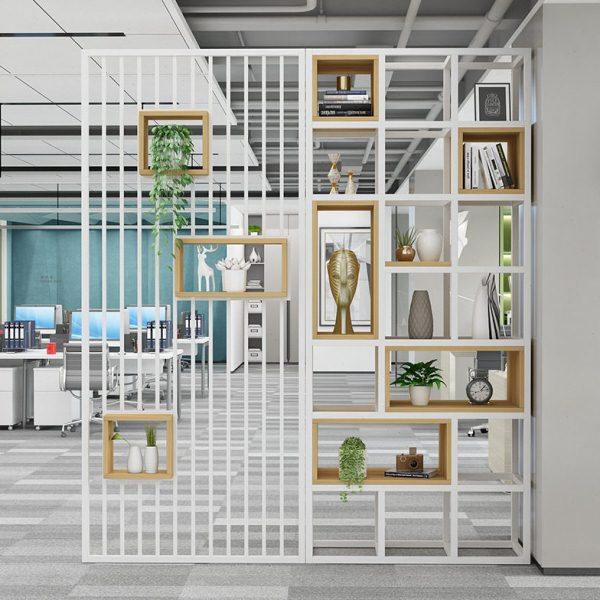 M*公室隔断柜双面屏风置物架款公司美容院商用铁艺陈列展示架,商业/办公家具,护理屏风,淘宝优惠券,粉丝福利购,淘宝优惠卷