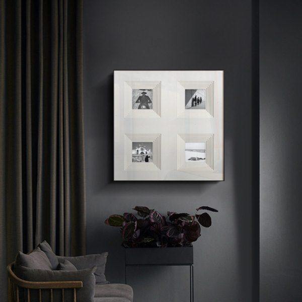 立体抽象纸艺装饰画手工实物装置画客厅卧室酒店样板房卡纸挂画,家居饰品,工艺画,淘宝优惠券,粉丝福利购,淘宝优惠卷