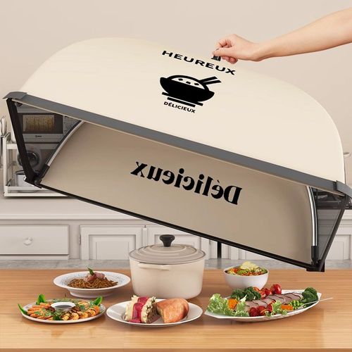 饭桌盖菜罩饭菜罩子新款可折叠防苍蝇网罩家用剩饭菜食物餐桌遮尘