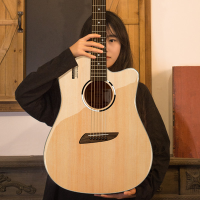 guitarist民谣吉他初学者面单板木吉他男生女生专用新手入门吉他