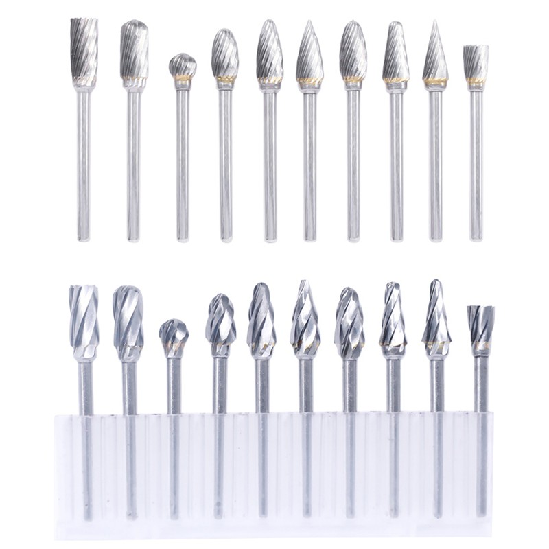 硬质合金旋转锉3*6mm钨钢打磨头金属玉石木雕根雕刻抛光电磨工具