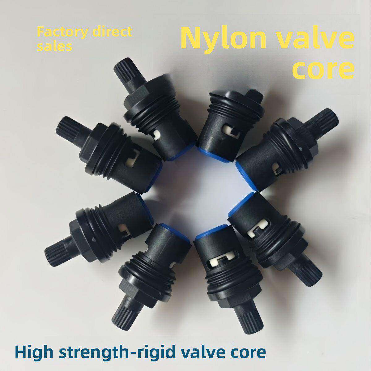 通用型水龙头阀芯塑料阀芯64分快开全铜精铜角阀单冷热水陶瓷芯配