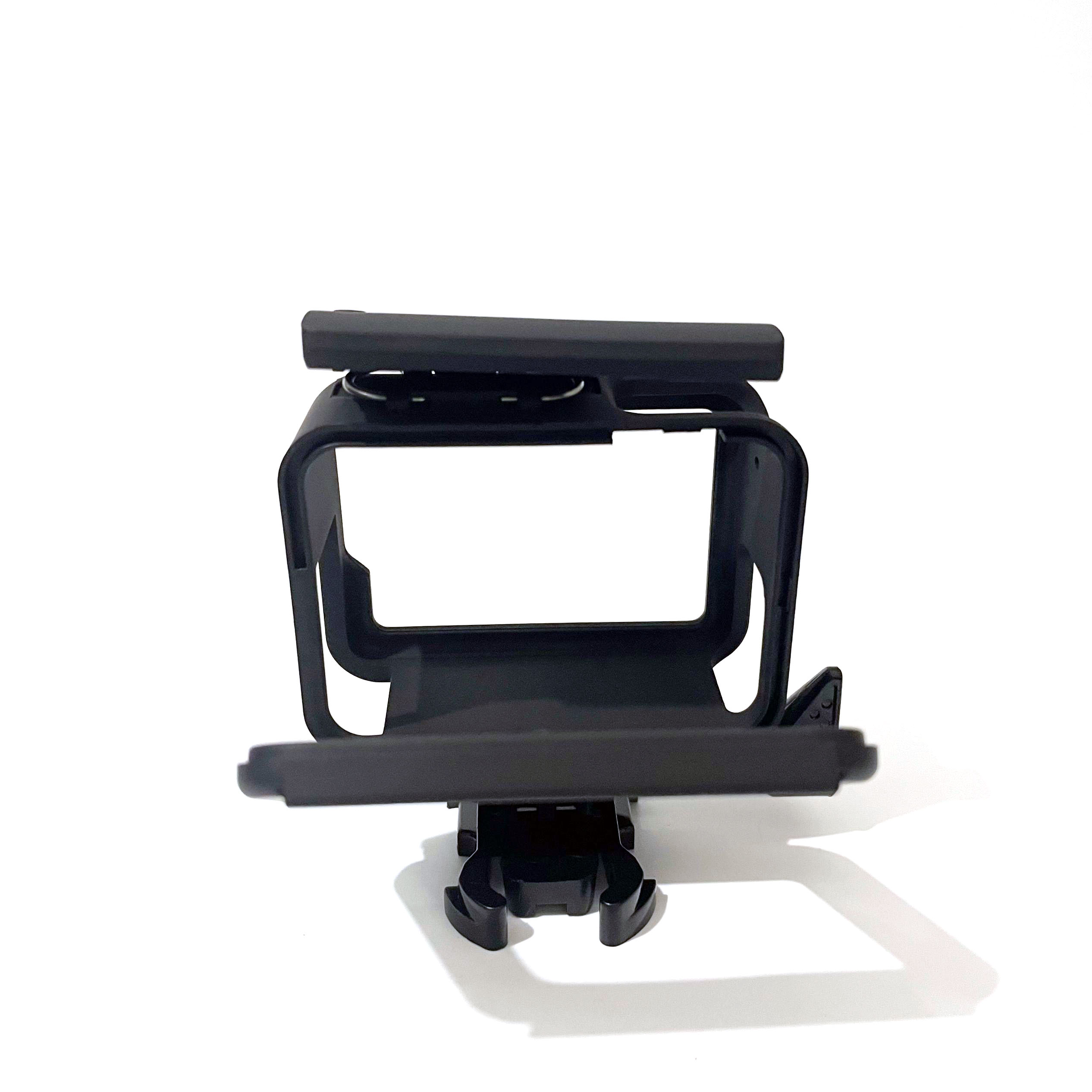 gopro保护套边框保护壳7/6/5运动相机防摔固定边框狗笼支架外壳子