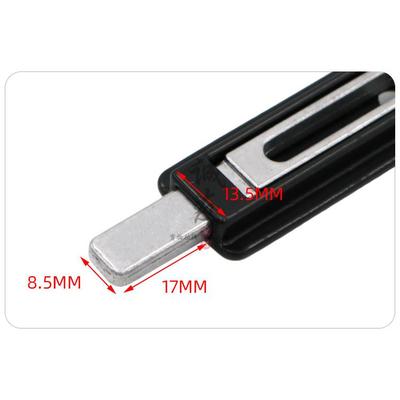 断桥平开门天地插销纱门铝合金对开玻璃大门上下暗装门插门窗配件