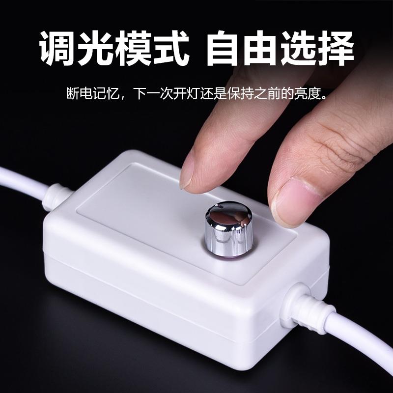 220V高压灯带专用调光器led无极调压亮度调节控制器
