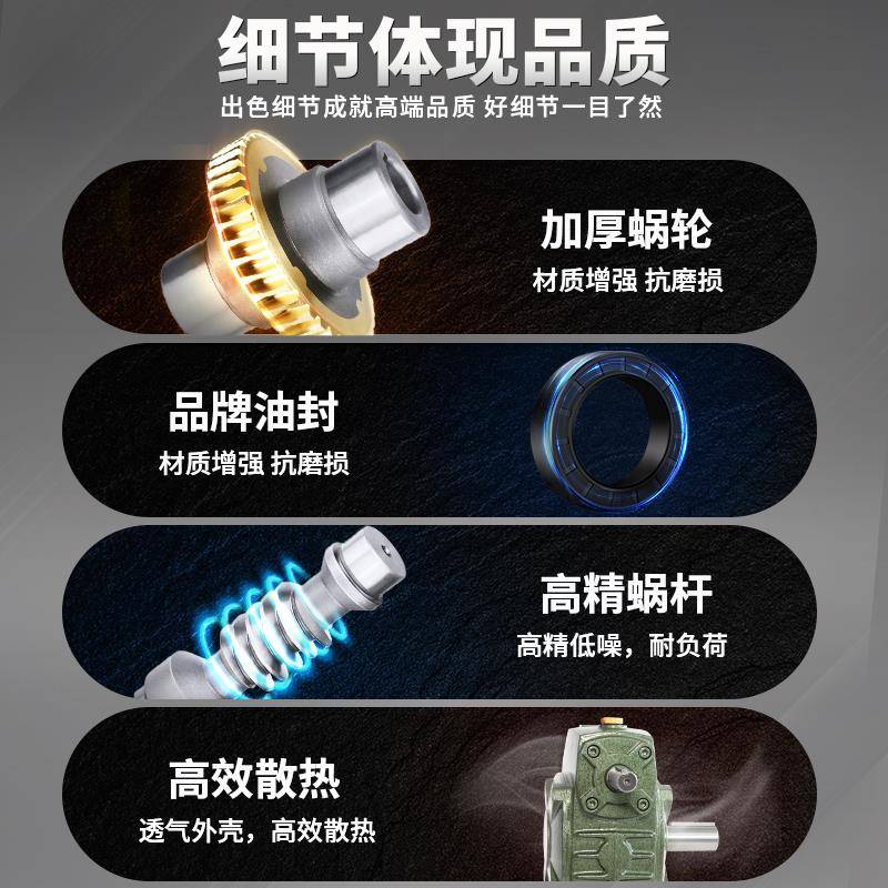 WPA WPS WPO WPX50 60 70 80 100 135 147 155蜗轮蜗杆减速机器箱