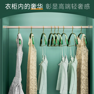 轻奢铝合金衣架防风成年人加粗家用挂衣金属衣撑晾晒衣架防掉