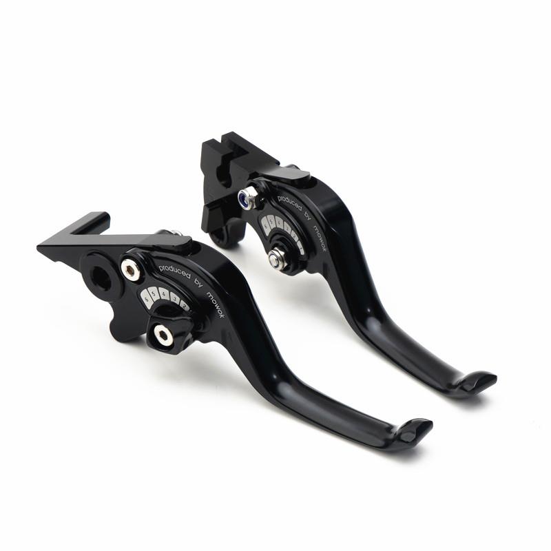 适用凯越450RR 23-24年改装铝合金短款两指刹车离合牛角车手把