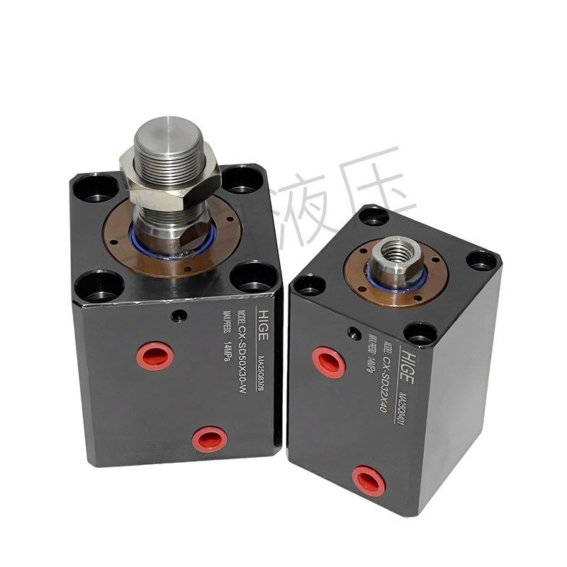 薄型模具油缸液压缸方形小油缸CX-SD立式外牙系列液压油缸小方缸