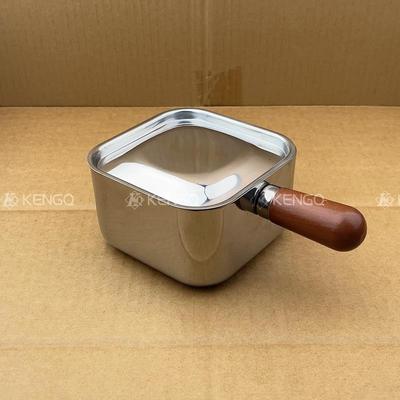 316不锈钢泡面碗方形盒子迷你一人食小锅带手柄早餐碗多用吃饭碗