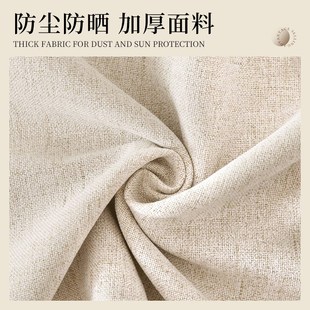 卡通可爱冰箱防尘盖布双开门顶遮尘台布家用洗衣机微波炉保护盖巾
