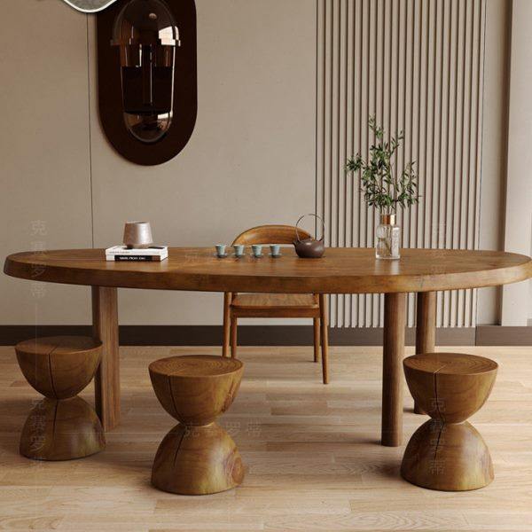 实木弧形茶桌椅组合茶台客厅家用茶几阳台公室会客原木泡茶桌子,商业/办公家具,茶台/茶桌,淘宝优惠券,粉丝福利购,淘宝优惠卷