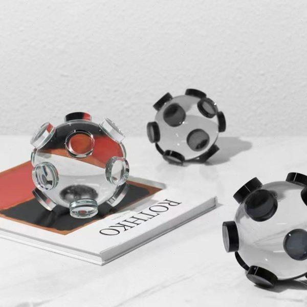 北欧简约现水晶球摆件书档样板房间售楼处客厅书房软装饰品,饰品/流行首饰/时尚饰品新,摆件,淘宝优惠券,粉丝福利购,淘宝优惠卷