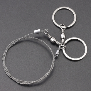 钢丝锯304不锈钢户外手拉线锯加粗链条锯手工割水草锯丝绳锯包邮