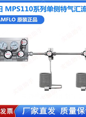 敦阳AMFLO MPS110系列单侧特气汇流排 特气减压装置 单侧汇流钢瓶