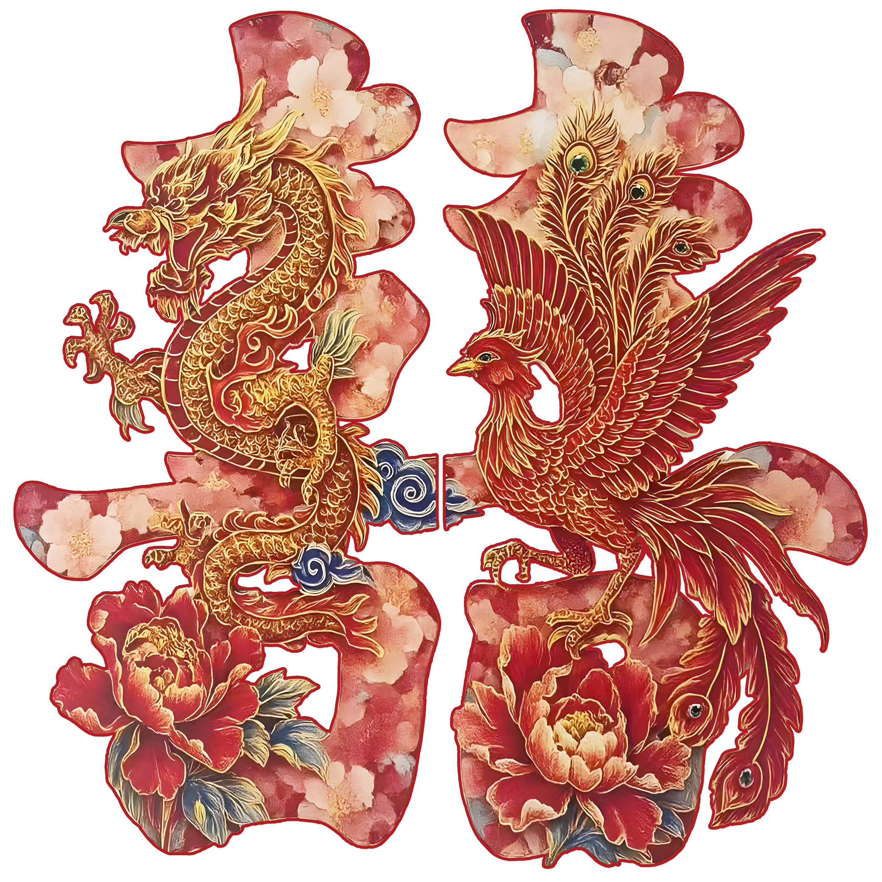 龙凤喜字KT板婚房布置装饰套装结婚新房客厅背景墙挂饰婚礼现场,节庆用品/礼品,婚房装扮用品,淘宝优惠券,粉丝福利购,淘宝优惠卷