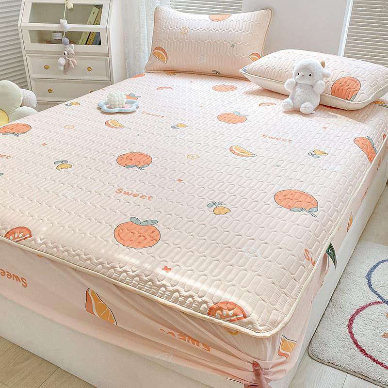 小清新夏季床笠款乳胶凉席三件套可折叠冰丝席垫子夏天席子可水洗,床上用品,乳胶席,淘宝优惠券,粉丝福利购,淘宝优惠卷