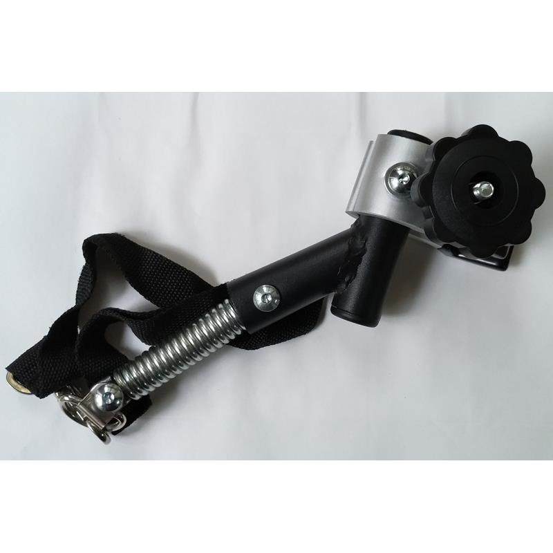 自行车拖车连接器斜角铝合金夹式连接件货车儿童车通用连接器配件