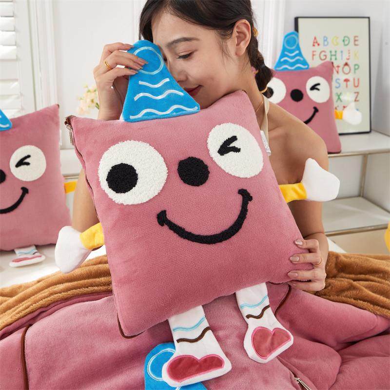 抱枕被子两用办公室午睡枕头毯子二合一汽车靠垫车载折叠空调盖毯,居家布艺,抱枕被,淘宝优惠券,粉丝福利购,淘宝优惠卷