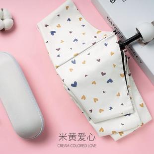 安妮雅太阳伞女防晒防紫外线遮阳晴雨两用迷你五节折叠八骨小巧伞