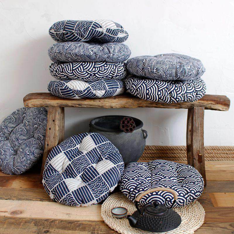 日式简约手工蒲团榻榻米坐垫飘窗地板垫加厚棉麻布艺椅子凳子垫,居家布艺,蒲团,淘宝优惠券,粉丝福利购,淘宝优惠卷