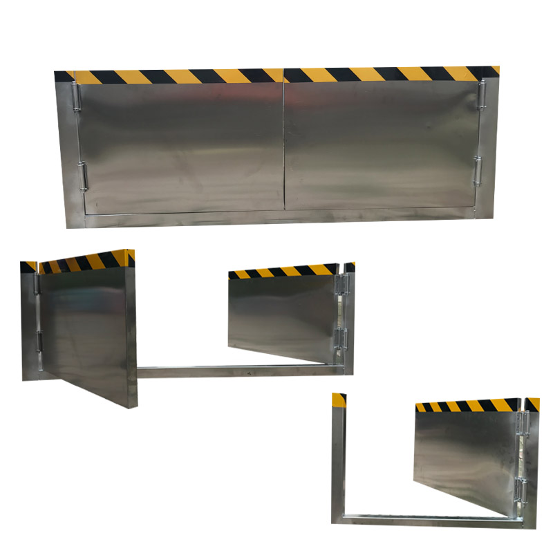 双开门自动闭不锈钢挡鼠板电力强弱机房酒店仓库食堂学校防鼠门挡