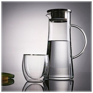 冷水壶 耐热玻璃热水壶家用客厅茶壶凉水壶家居餐厅大号水具套装