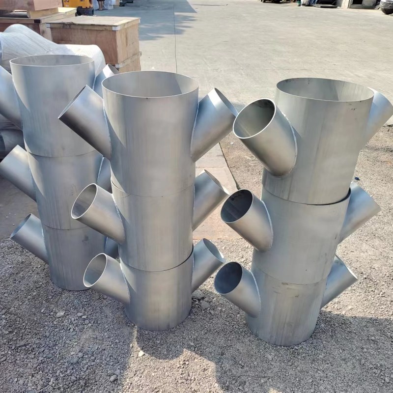 厂家定制不锈钢斜四通斜三通R湾P湾S湾清扫口检查口人字顺水三通