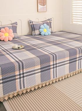 农村土炕床盖单件2025新款四季通用榻榻米专用床单加棉绗缝大炕盖