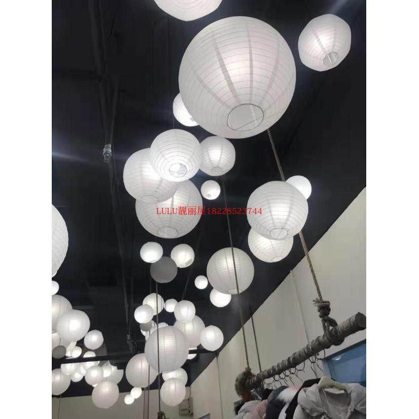 北欧简约风格手工节庆装饰纸吊灯罩创意复古卧室书房客厅纸灯罩,家装灯饰光源,客厅吊灯,淘宝优惠券,粉丝福利购,淘宝优惠卷
